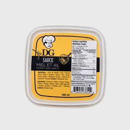 Sauce miel et ail - Sauces et marinades DG