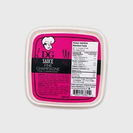 Sauce fine champagne - Sauces et marinades DG